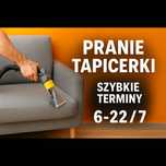 Pranie Tapicerki Meblowej Kanap Narozników, Dywanów, Wyktadzin
