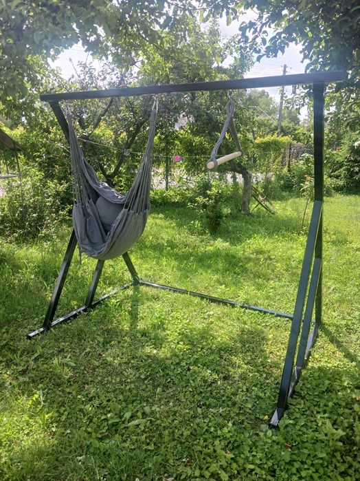Huśtawka ogrodowa metal.