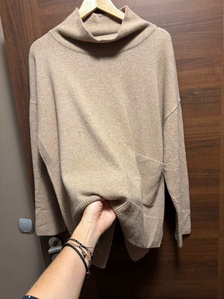 Sweter 50% wełny niemieckiej marki Oui