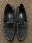 Sapatos pele azul marinho Morgan Smith
