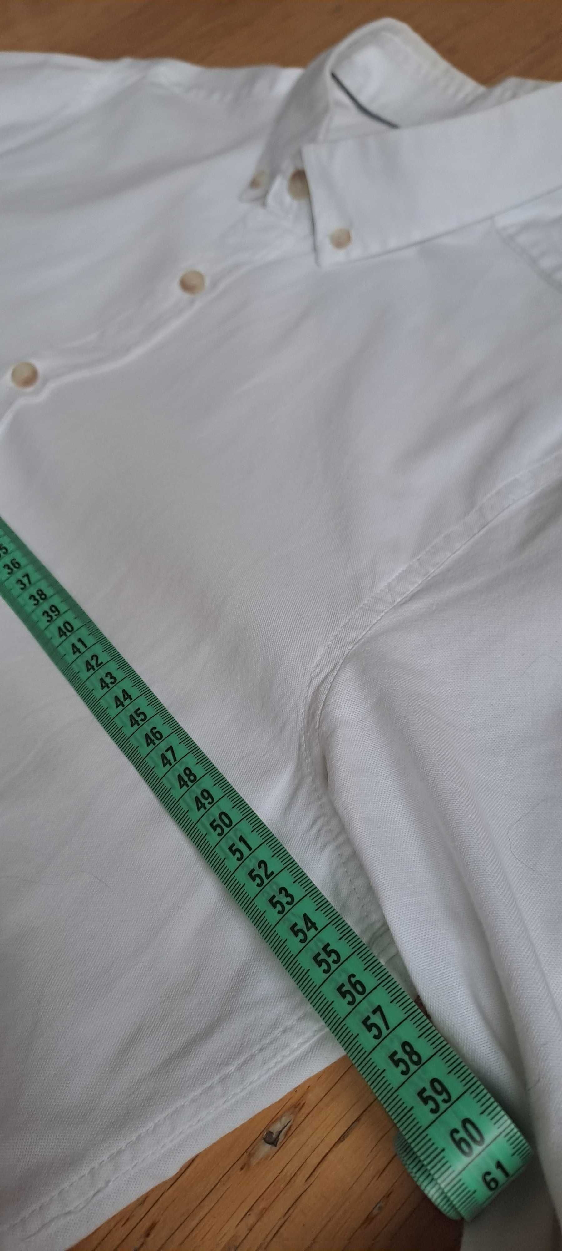 koszula biała slim fit L