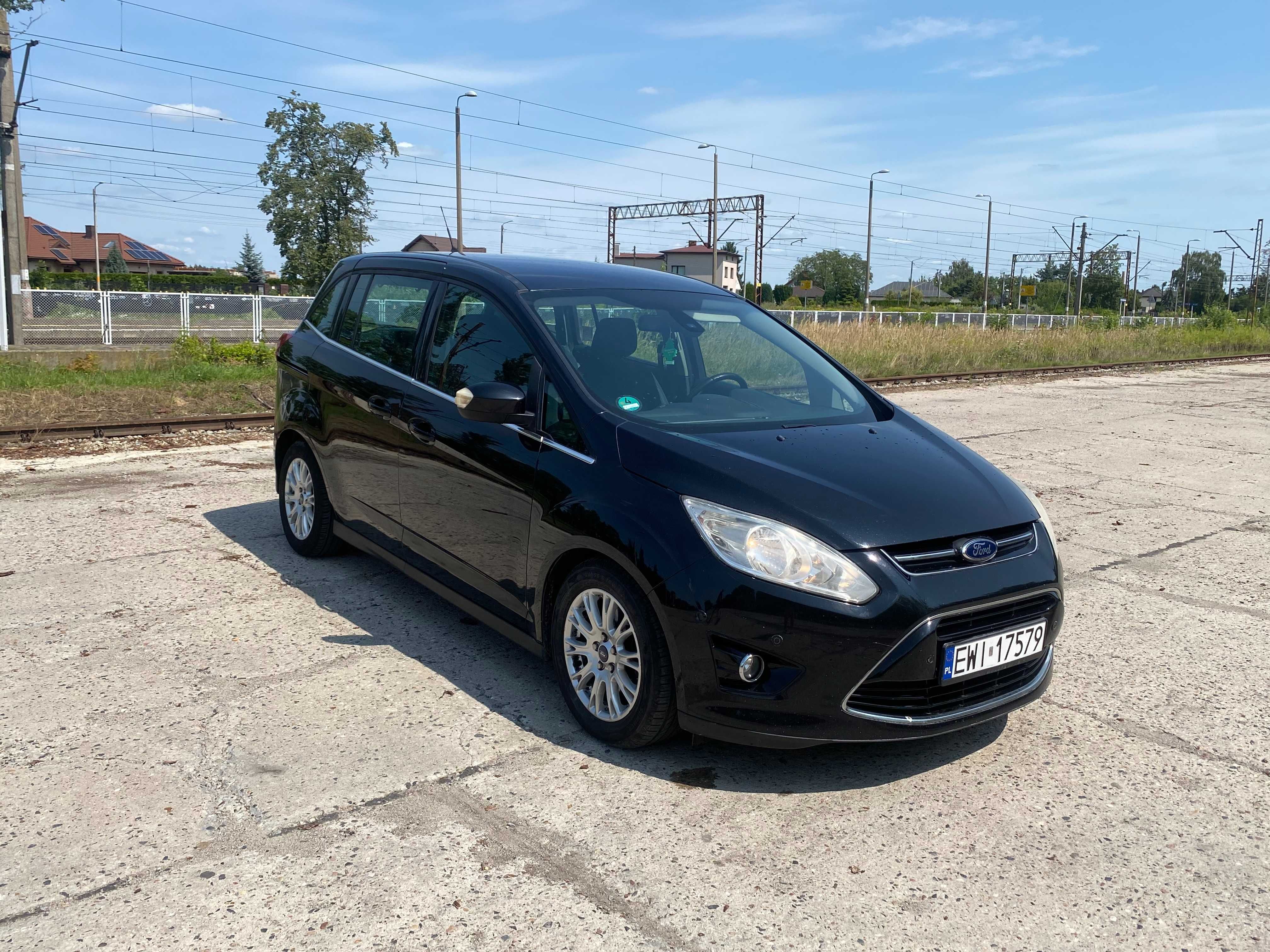 Grand C-Max 2.0 TDCi - Bogate Wyposażenie, 5-osobowy! Nowy Rozrząd.