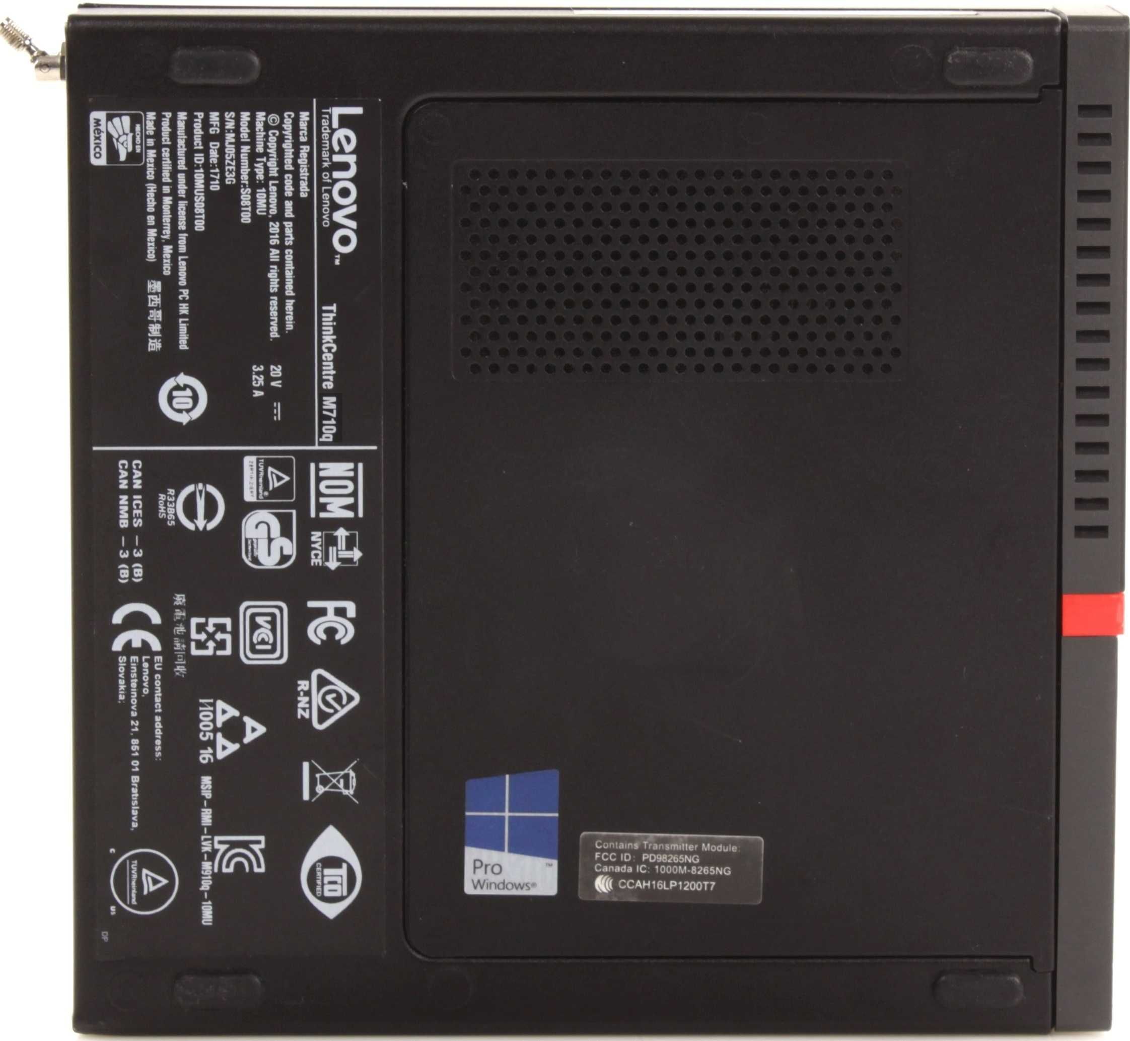 Микро Lenovo ThinkCentre M710q tiny (i5-7500T/8GB DDR4/Wi-Fi/m.2/WIN)