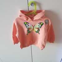 Bluza z motylem 104 hm nowa