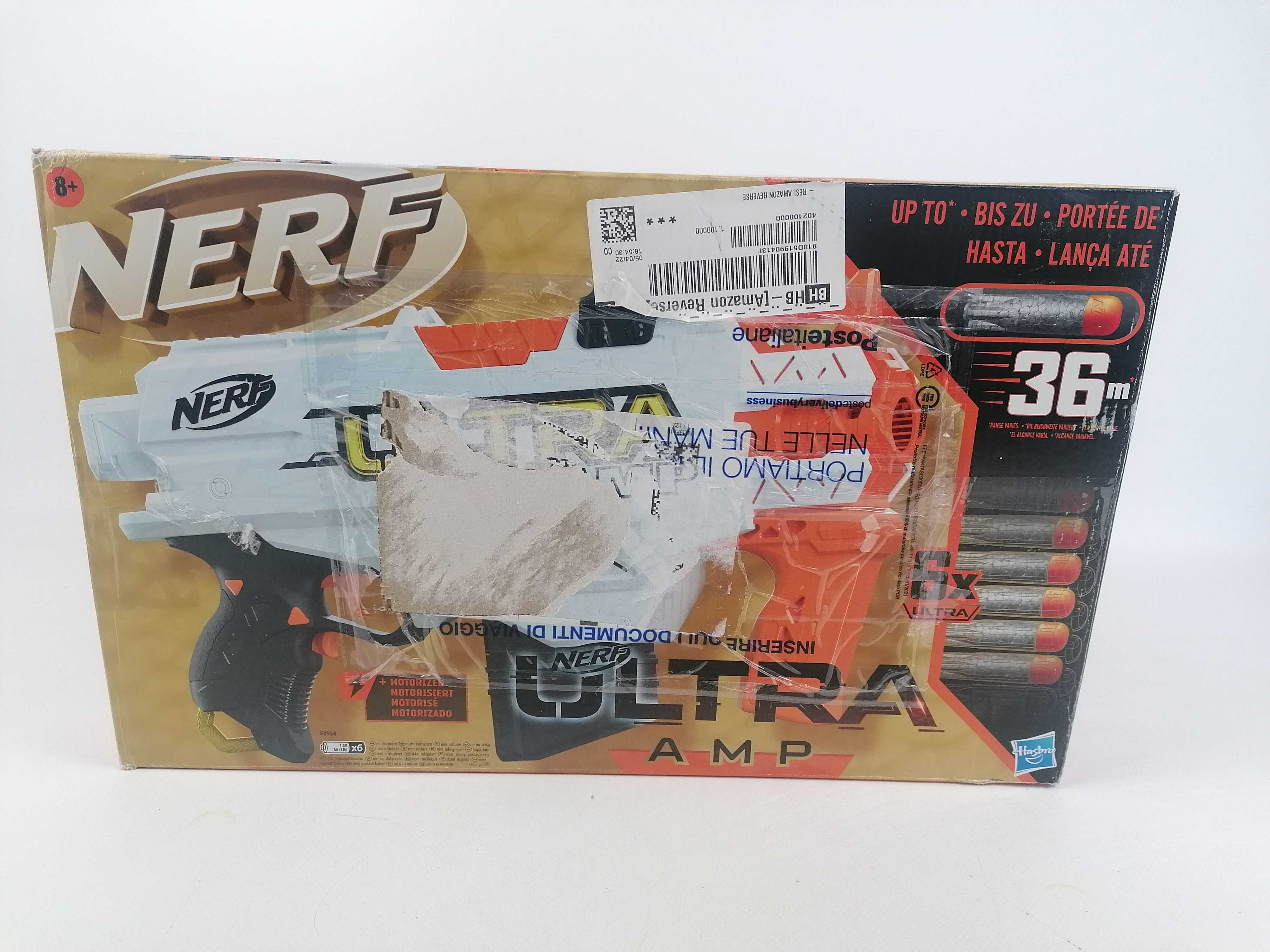 Hasbro Nerf Ultra Wyrzutnia AMP + strzałki