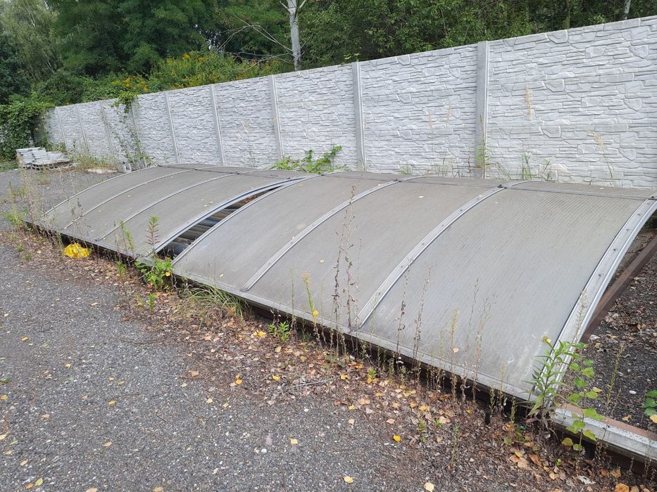 Zadaszenie łukowe poliwęglan 3x10