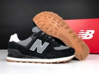 !SALE! New Balance 574 Black/Gray 36 37 38 39 40 41 42 43 44 45 46