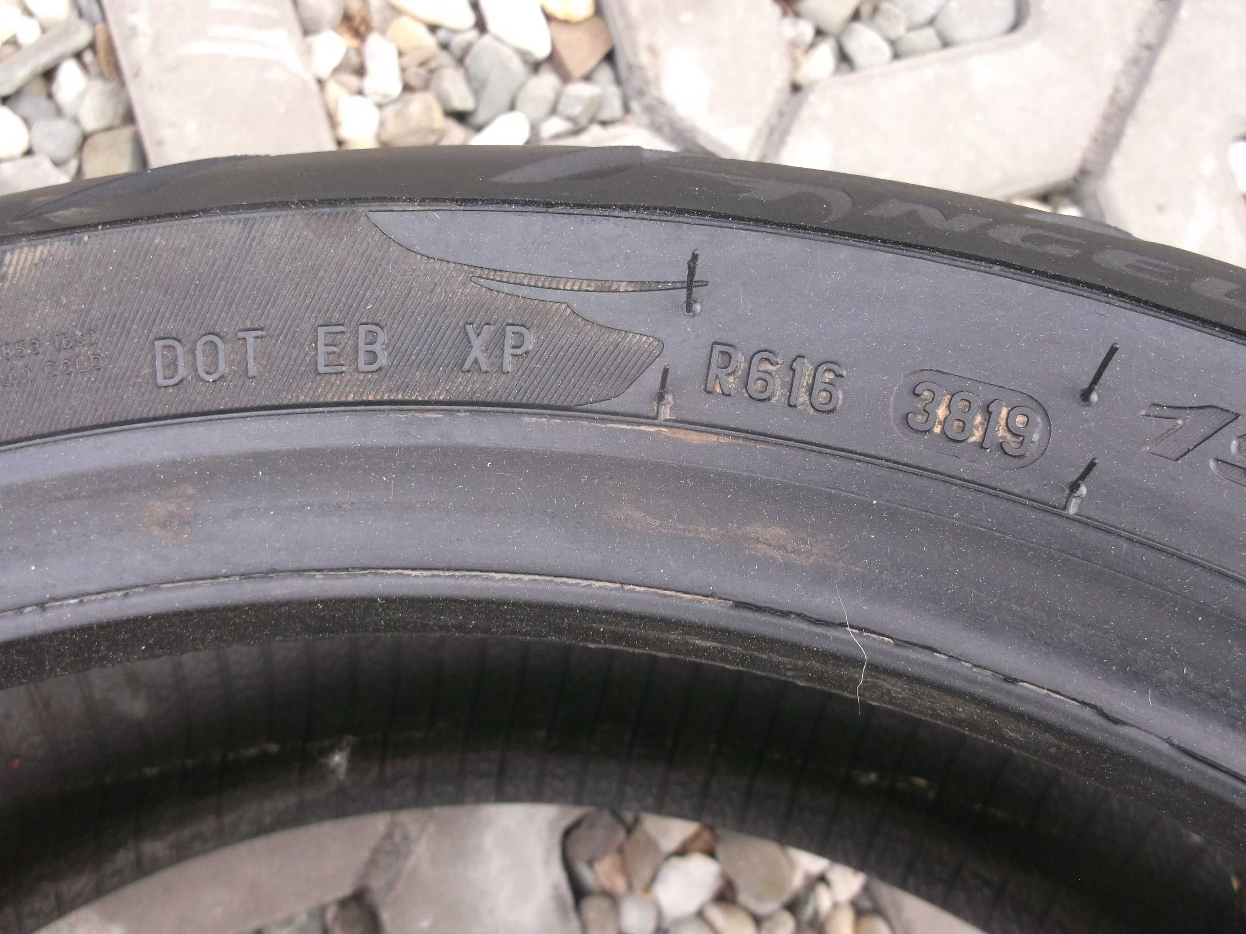 opona 190/55ZR17	Pirelli Angel Gt dot3819 2,6mm