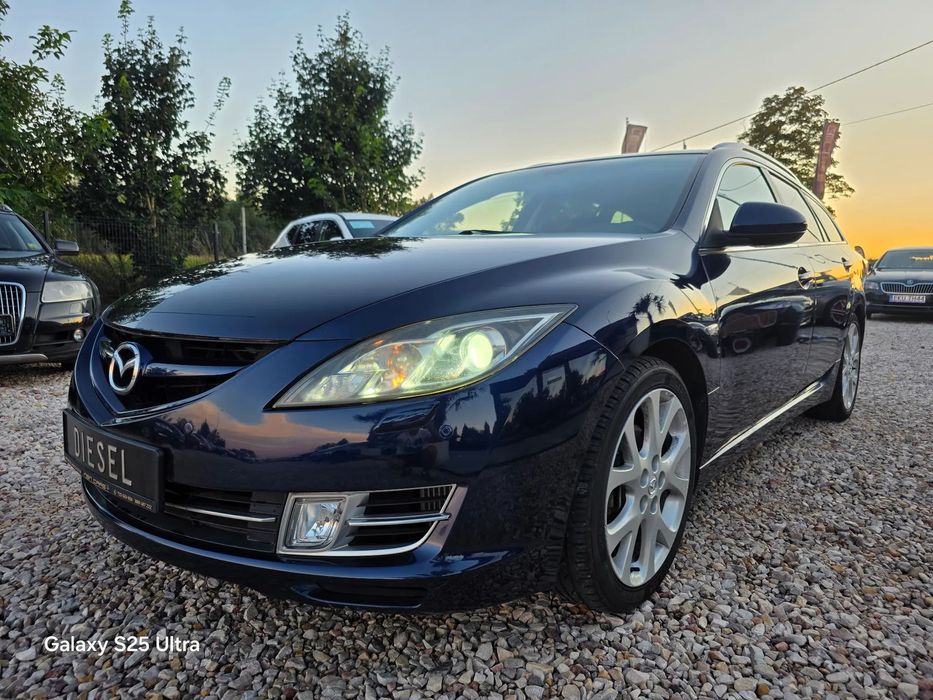 Mazda 6 2.0CiTD#140PS#Xenon#BOSE#Skóry#Navi#Webasto#Elektryka#Import#Gwarancja