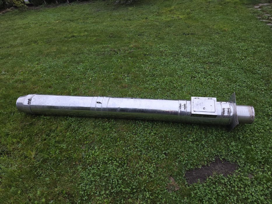 Komin kwasoodporny izolowany z wyczystką