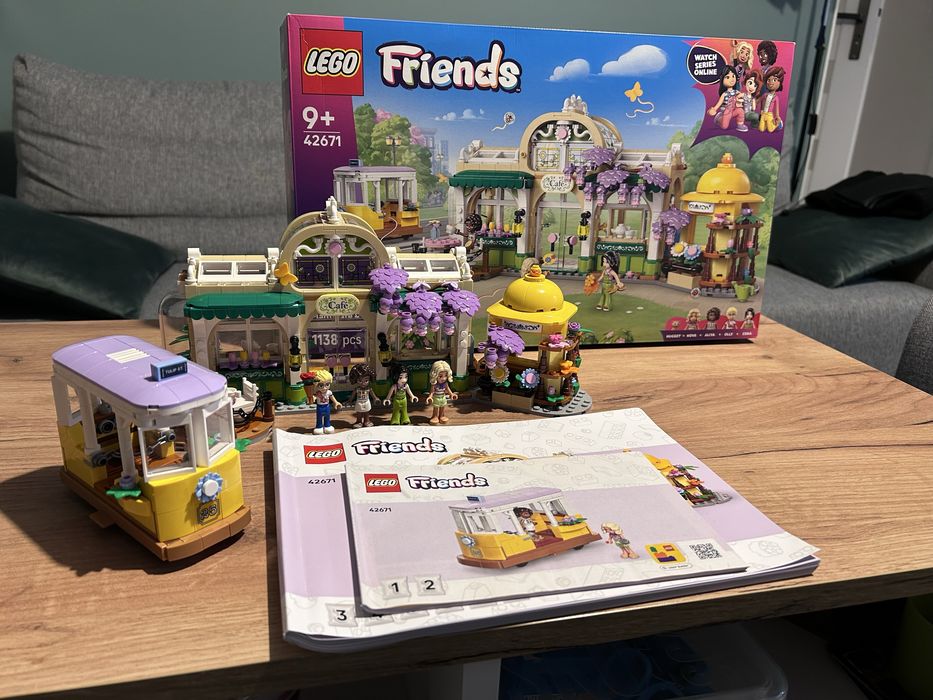 Klocki Lego Friends 42671 Zielona kawiarnia i kwiaciarnia