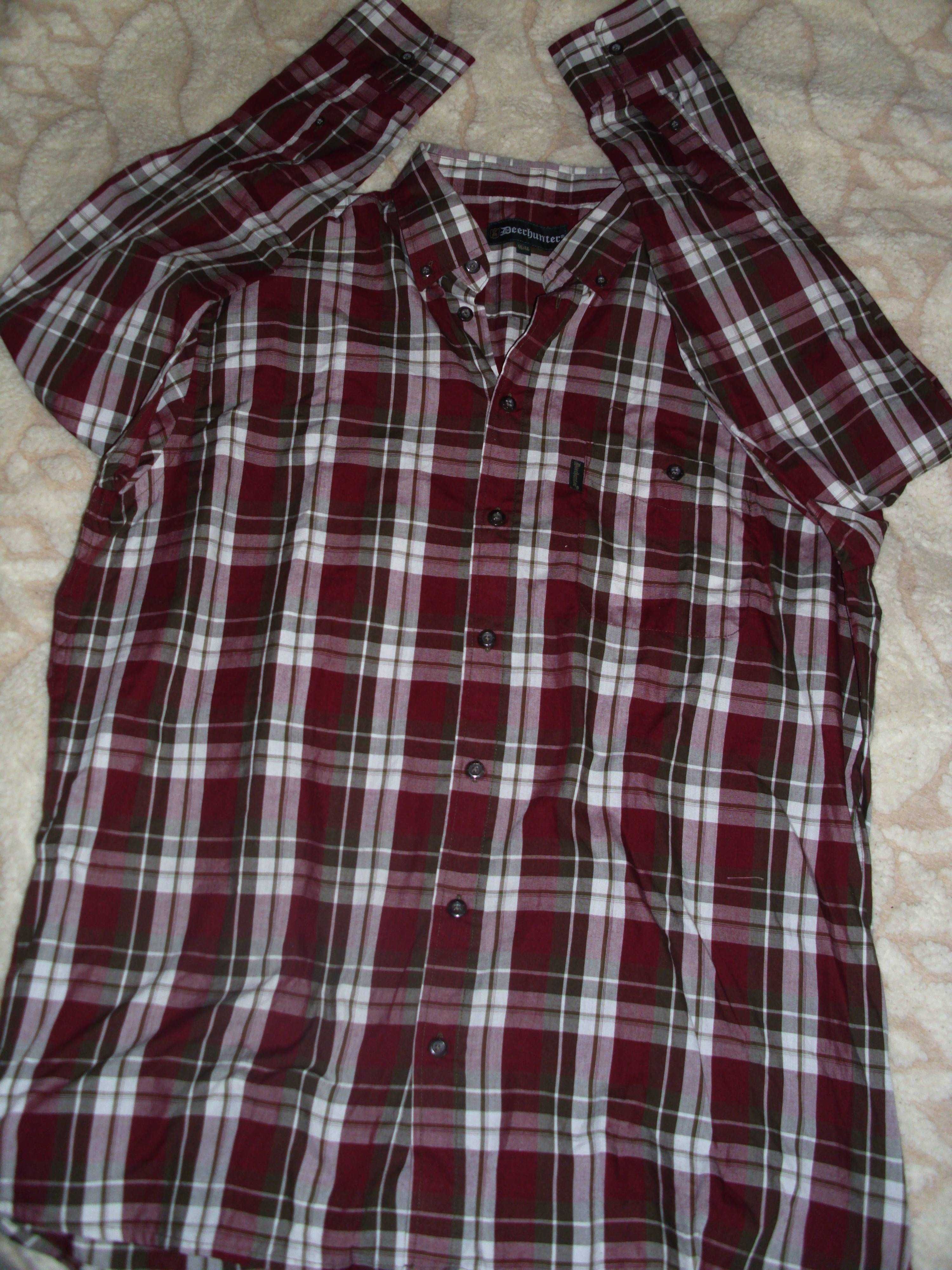 koszula DEERHUNTER długi rękaw letnia Michael Shirt XXL myśliwska
