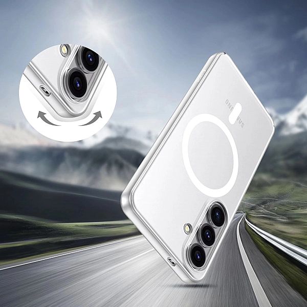 Tech-Protect Magslim Magsafe Galaxy S25 Matte/Ice
