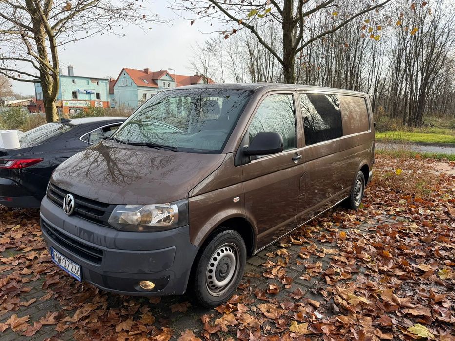 Volkswagen Transporter  Volkswagen T5 2012r, 6 miejsc - salon Polska