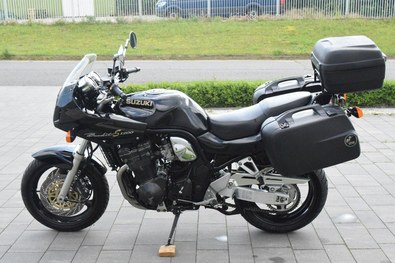 Suzuki GSF / Bandit 3 kufry, dok. na km, oryginał, z niemiec***