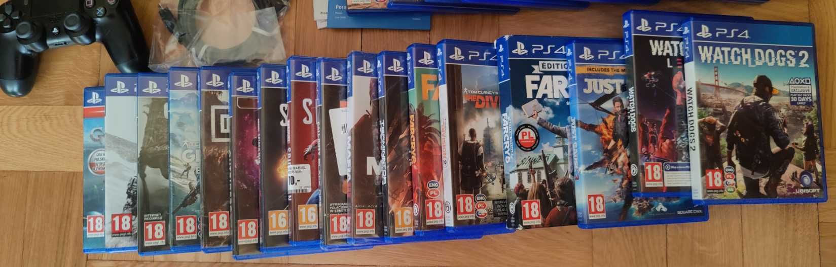 Playstation PS4 PRO 1TB 4K HDR + MEGA ZESTAW 27 super gier!!!