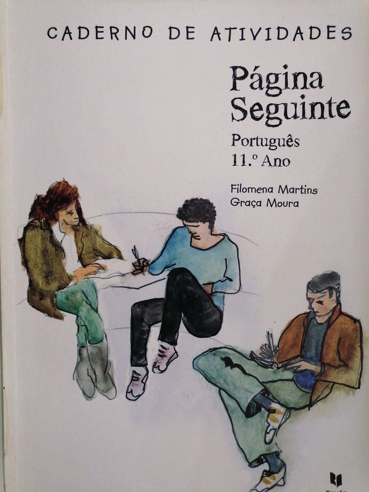 Manual e Caderno de Atividades de Português "Página seguinte" 11 ano