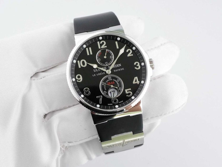 Ulysse Nardin Marine Chronometer 41mm Black Dial