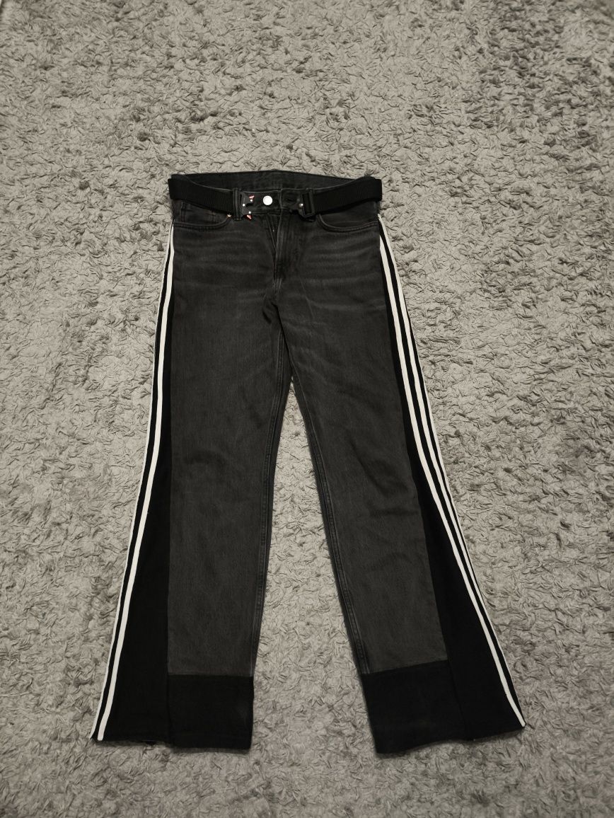Flared jeans, Rick Owens type , Balenciaga type