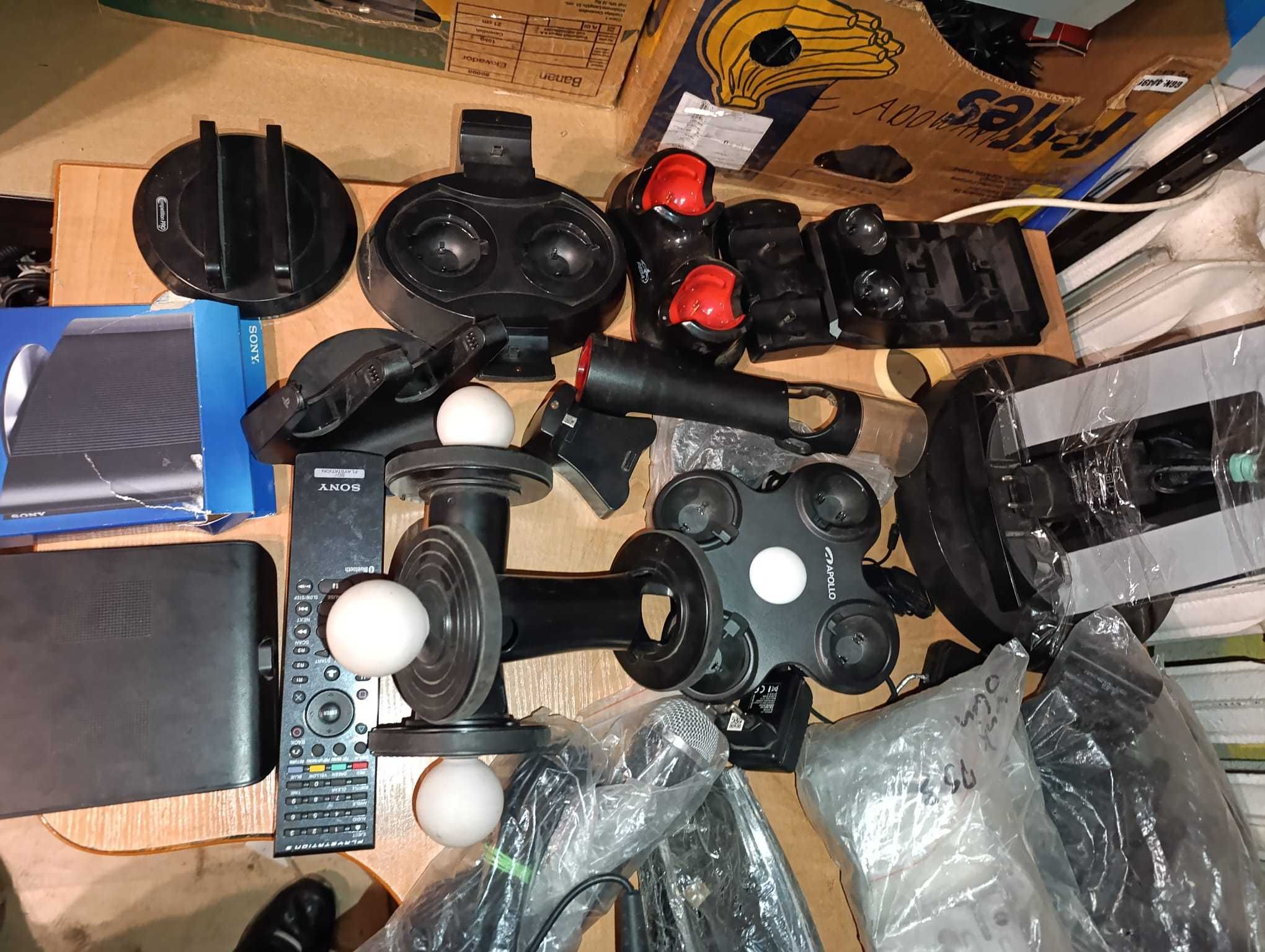 Akcesoria Ps3 Pad dysk move nawigator kamera mikrofon kierownica ładow