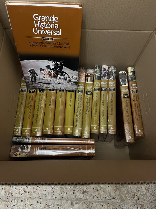 Grande História Universal - Ediclube - 16 volumes