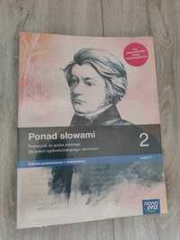 Podręcznik Ponad słowami 2 część 1 język polski zakres podst. i rozsz.