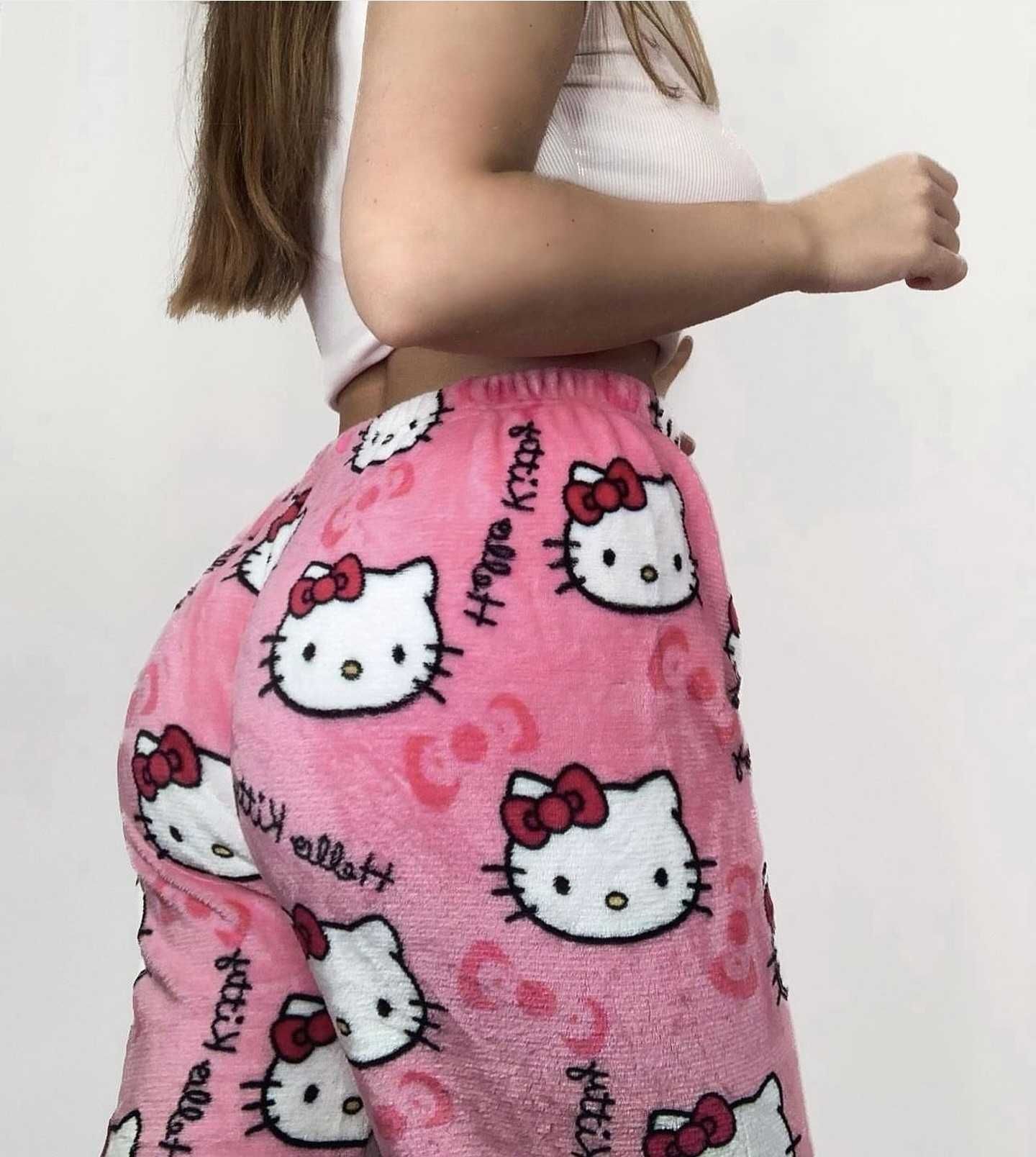 Піжамні штани Hello Kitty (нові) розмір L