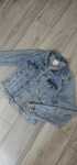 Kurtka jeansowa bluza katana dżinsowa damska h&m r.36 jasnoniebieska