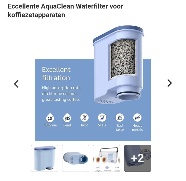 Фільтр до кавомашин з системою AquaClean