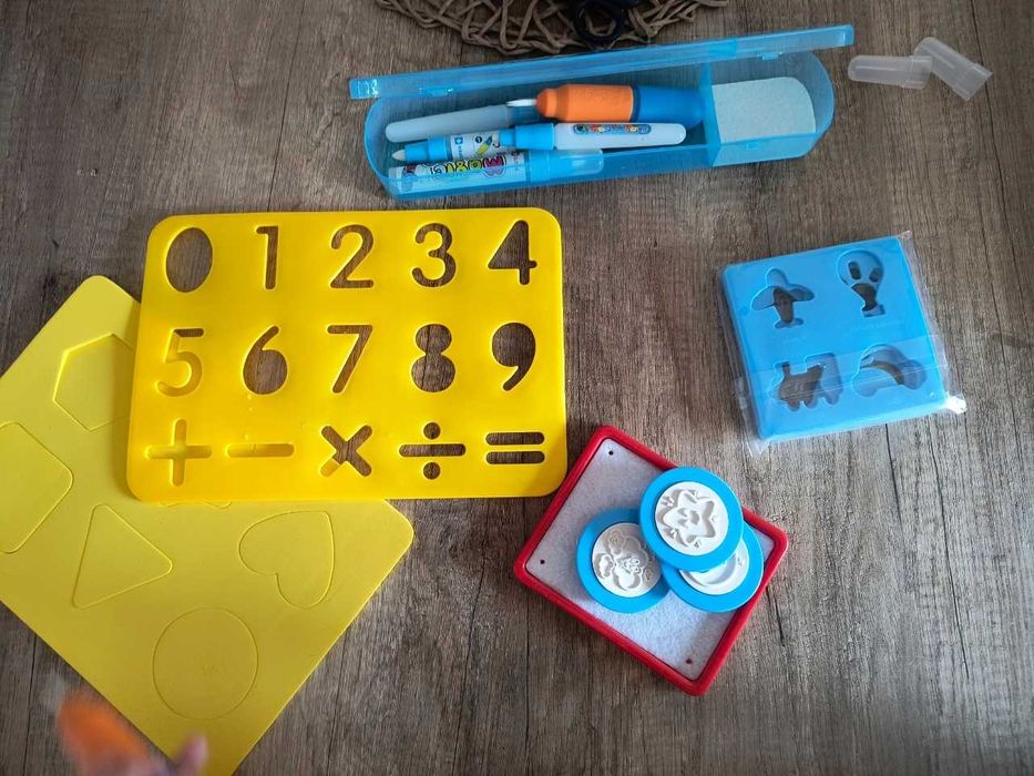 Nowa Mata Wodna do Malowania Kolorowanie Pieczątki Formy Zestaw XXL