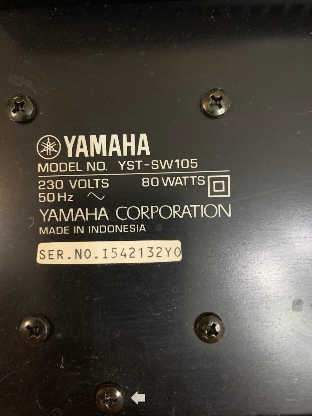 Активый сабвуфер Yamaha YST-SW105