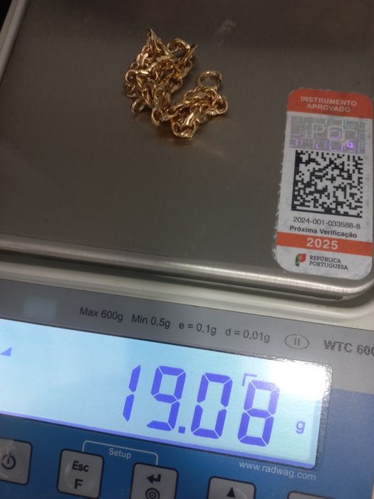 Ouro de 19k bom preço
