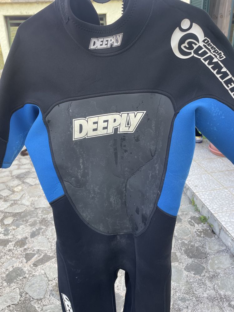 Fato Neoprene Bodyboard; Surf Deeply