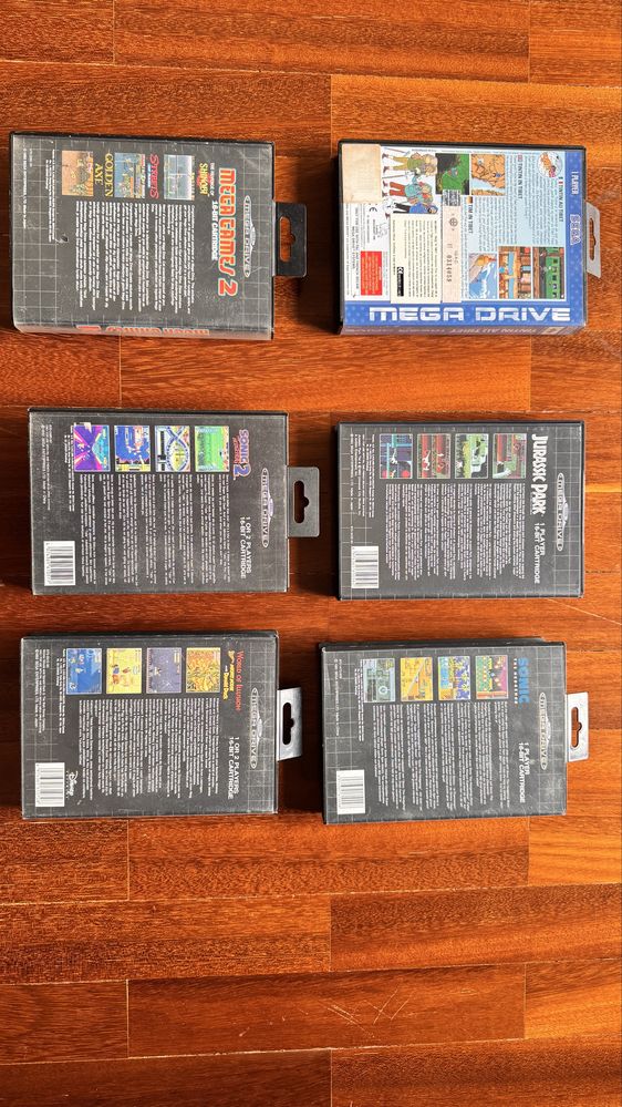Consola e Jogos Mega Drive