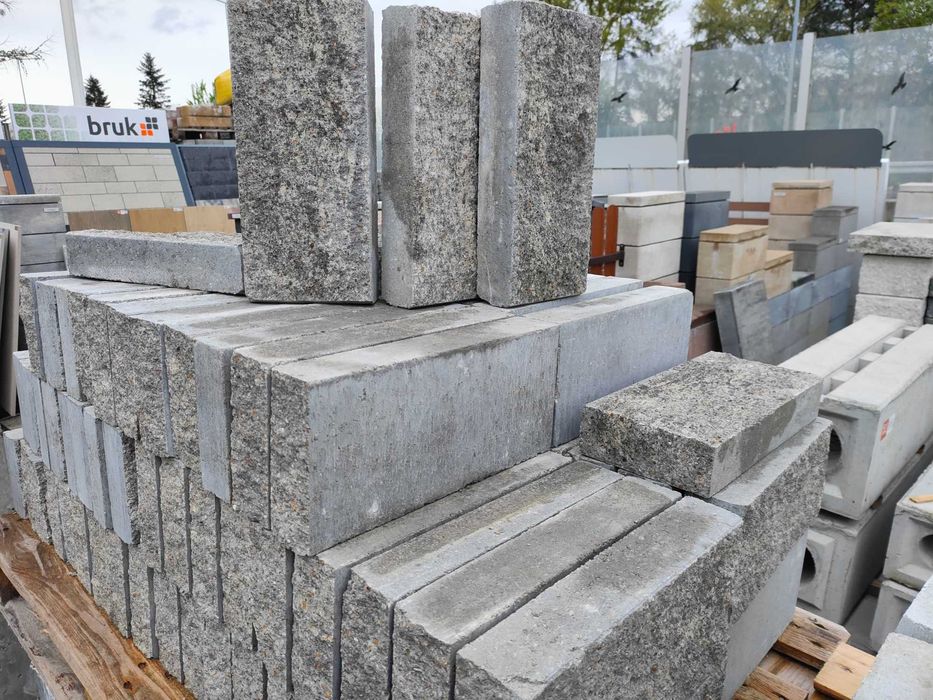 Bloczek uniwersalny do budowy grilla palisada obrzeże cegła łupana mur