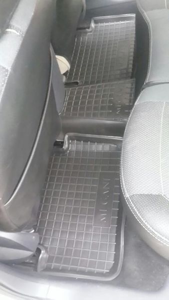 Полиуретановые коврики в салон Renault Megane 2 (02-10); Megane 3