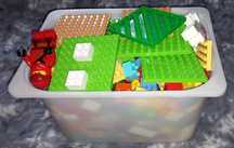 Duży zestaw Lego Duplo i Unico