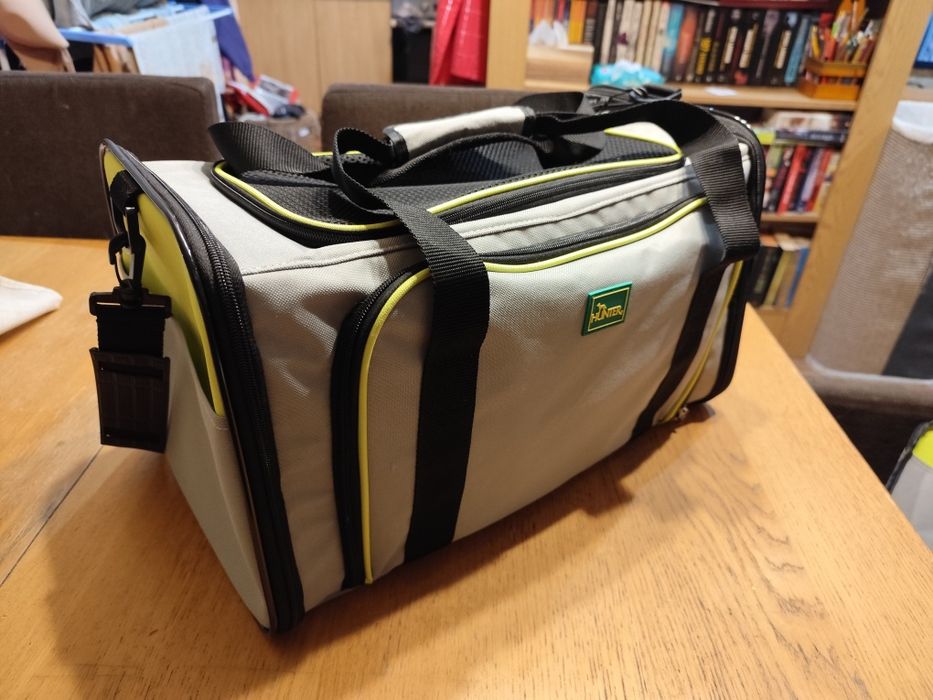 Torba dla zwierząt Hunter 50x28x28 cm z opcją poszerzenia