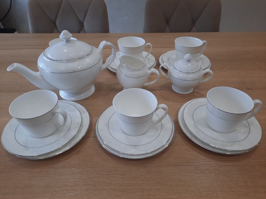 Сервіз чайний костяна поруеляна