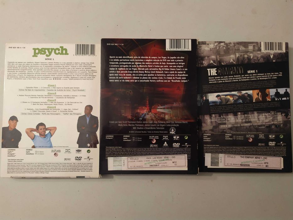 Séries : Las Vegas , Psych , The Company