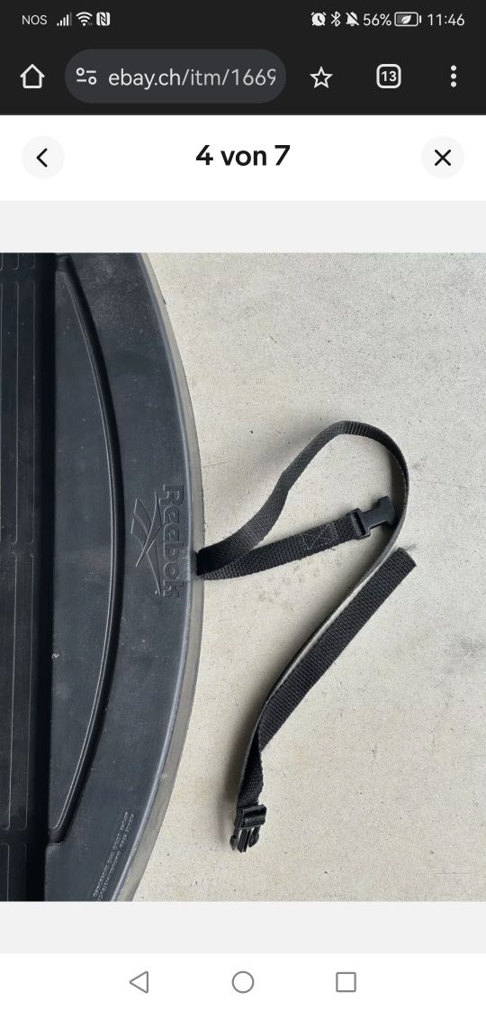 Reebok slide board lateral fitness