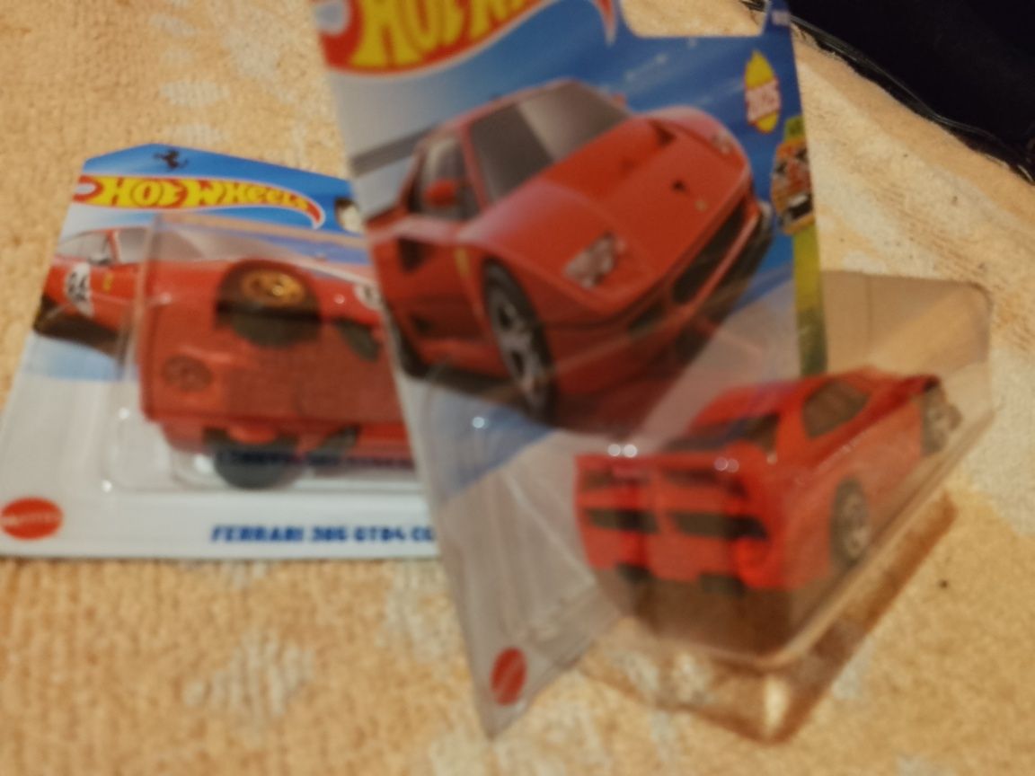 2x Hot wheels zabawka Auta ferrari 365 ferrari F40 Nowe