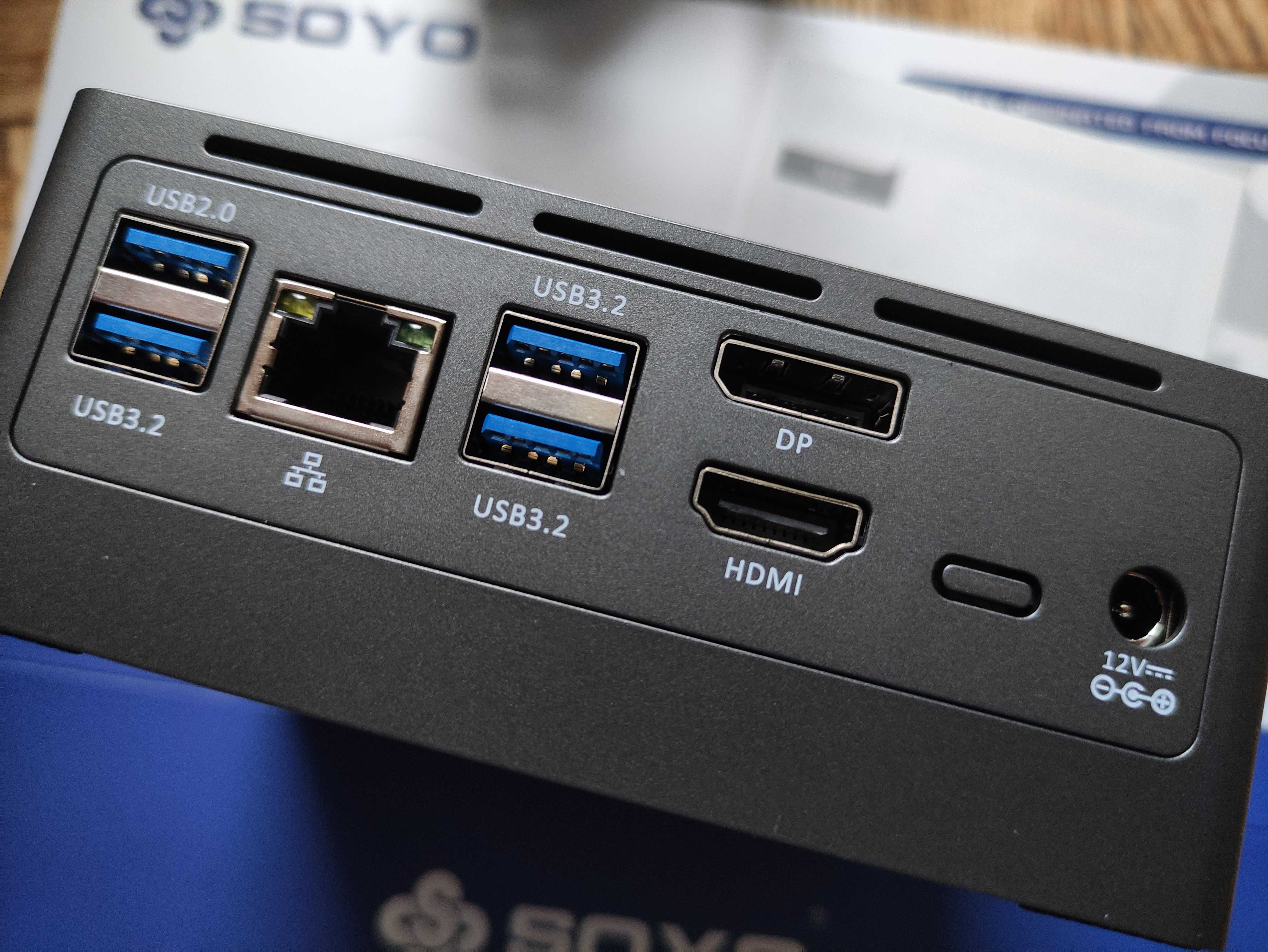 Mini PC Soyo M2Plus N100 4x3.4Ghz 8GB 256SSD Win11 PRO firebat t8+