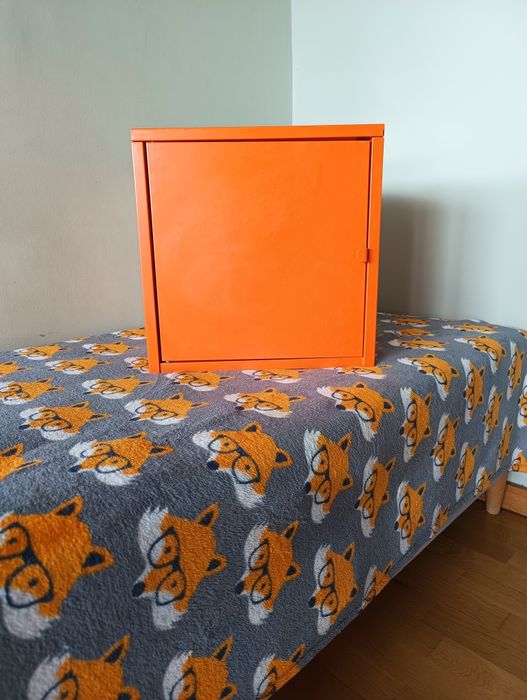 IKEA LIXHULT Szafka wisząca metal pomarańcz 35x35x35