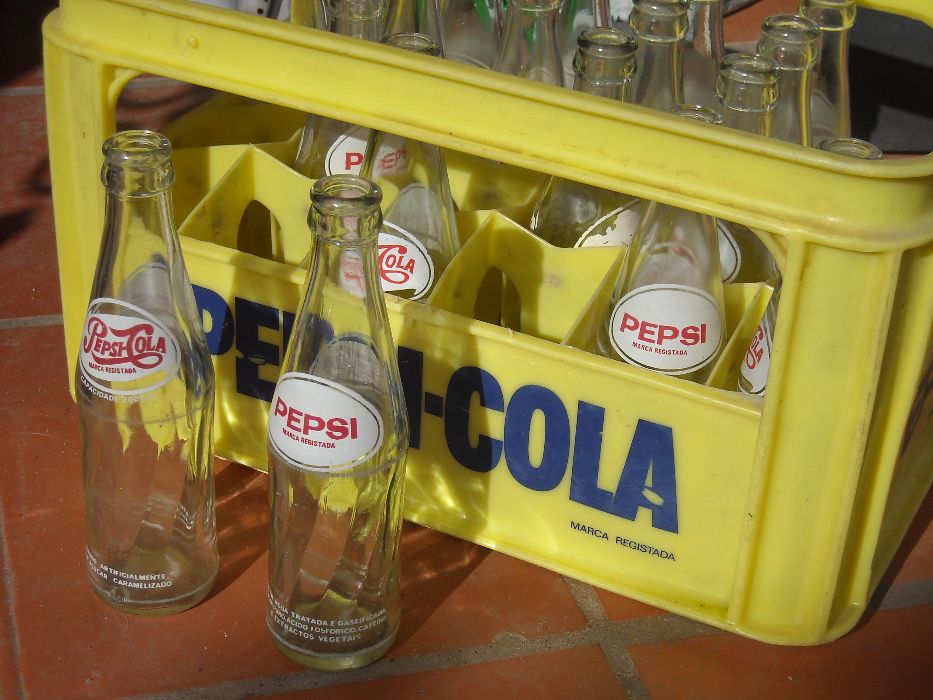 Garrafas antigas Pepsi Cola 20cl