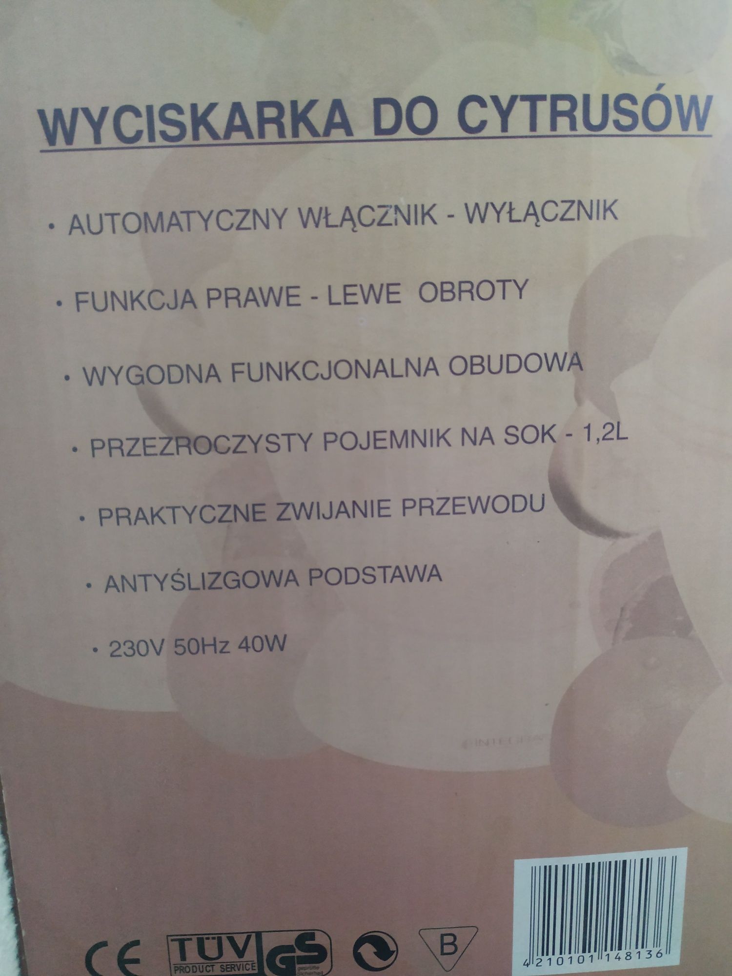 Wyciskarka do cytrusów