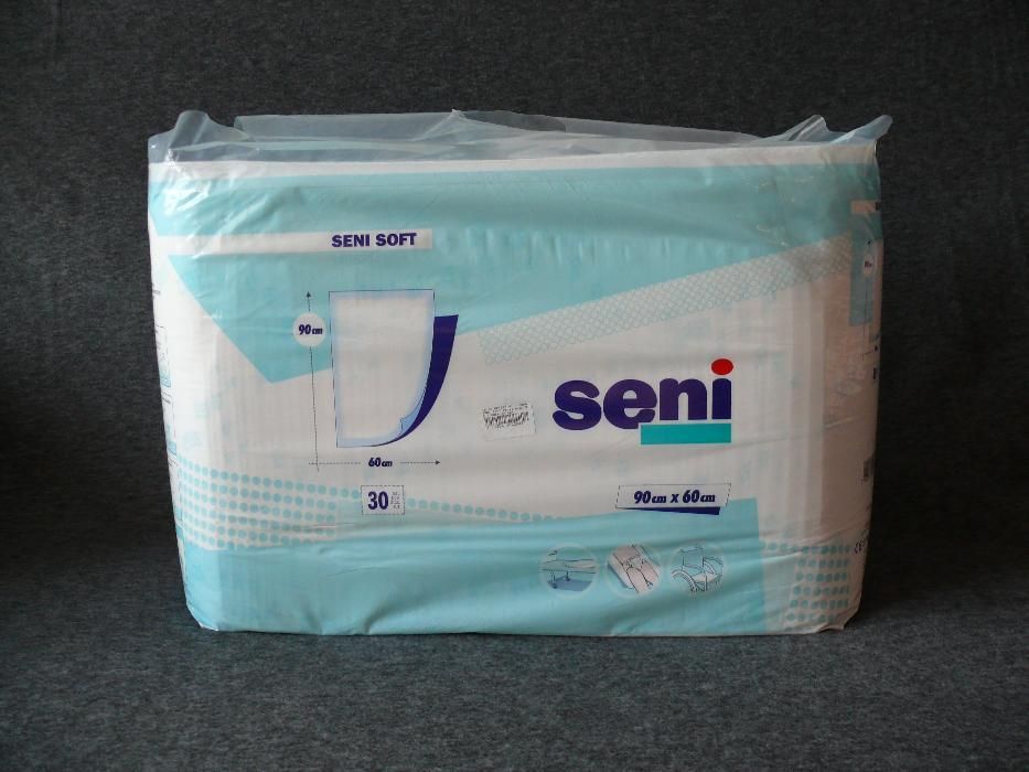 Podkłady higieniczne Seni 60x90 Nowe 30 sztuk w opakowaniu