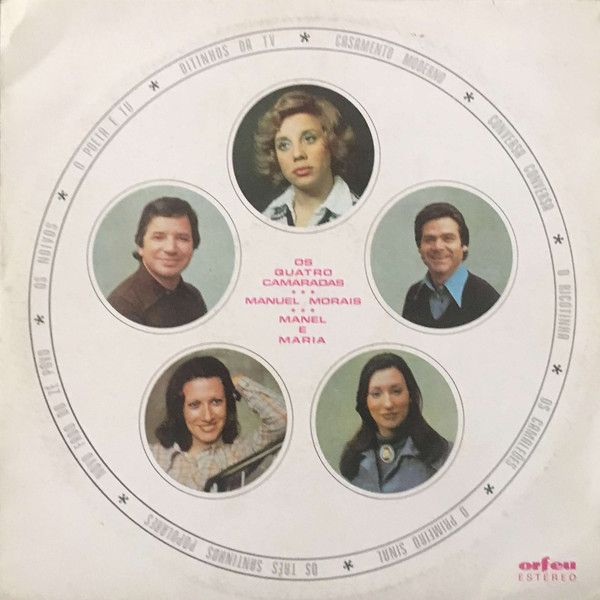 Disco Vinil LP Os Quatro Camaradas, Fados de Portugal Vol. 2