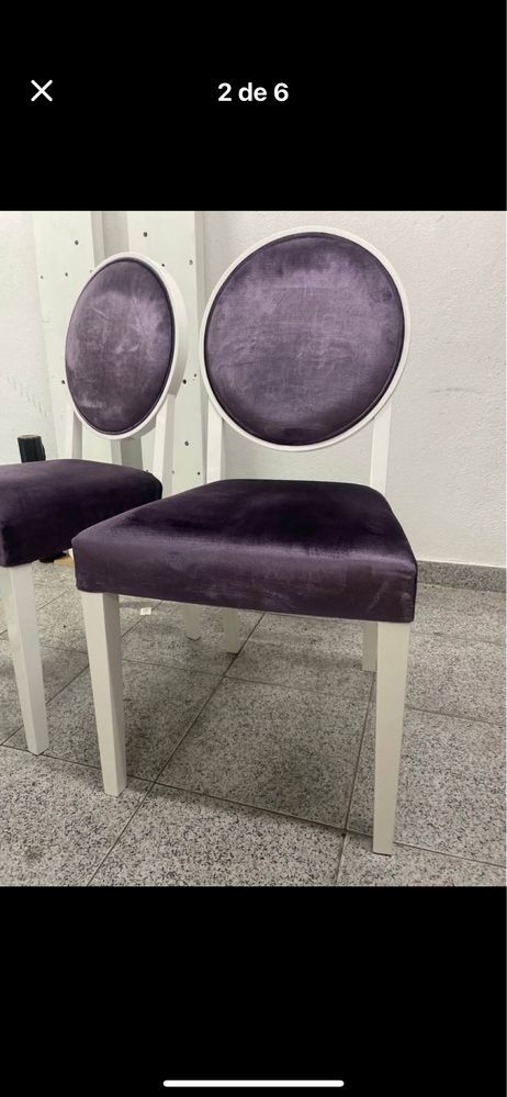 Cadeiras de sala de jantar