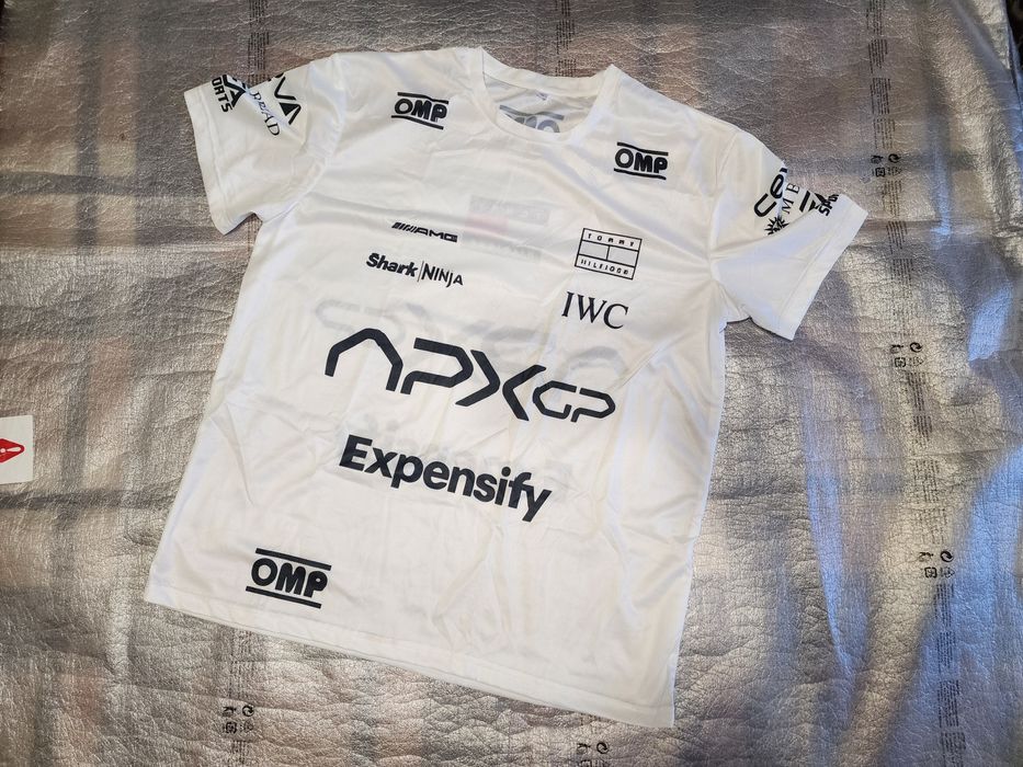 Футболка.Мерч команды АРЕХ GР из фильма F1 2025..